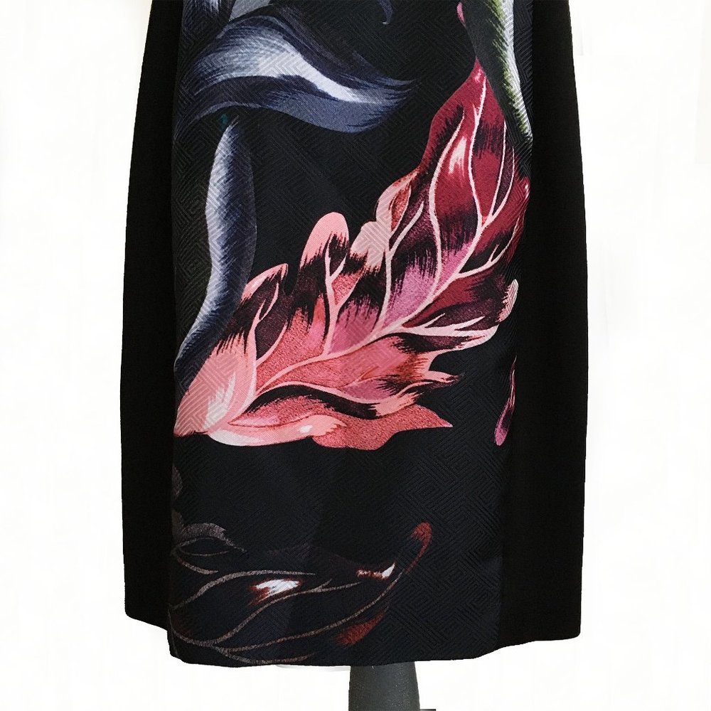 Ted Baker Floral Shift Dress SZ 4 - Picture 3 of 8